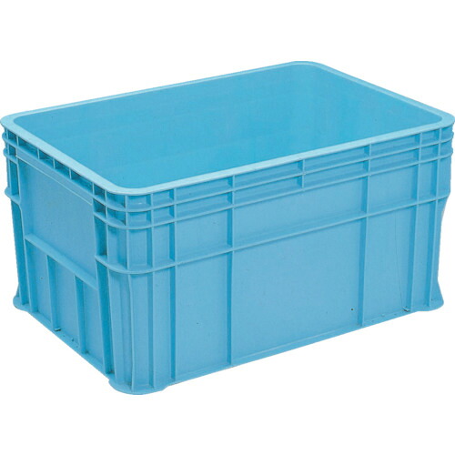 [ボックス型コンテナ]岐阜プラスチック工業（株） ＲＩＳＵ Ｒボックス型コンテナ １３４８１９ Ｂ型プラテナーＲＢ－１５０ 青 RB-150 1個【458-1521】【代引不可商品】