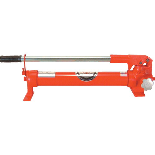 [ポンプ式油圧ジャッキ]理研機器（株）　ＲＩＫＥＮ　手動ポンプ　P-8D　1台【467-6939】【代引不可商品・メーカー直送】【別途運賃必要なためご連絡いたします。】