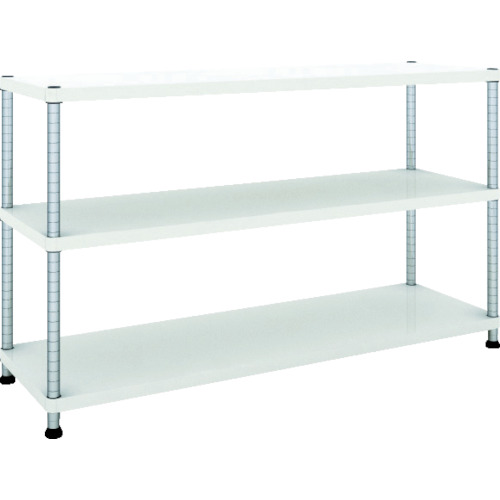 [スチール写真製煙管式棚（ベータ棚印字機）]【貨物輸送無料】ＴＲＵＳＣＯ スチール写真仕合わせ アリゾナ州の州都仕合わせ １５００Ｘ４５０ ３段 Ｗ色 抗菌粉体ペンキ塗り 1台【代引不可・メー直】【北海道･沖縄貨物輸送別途】【smtb-KD】【法人様方のみのお取りまわしとなります】