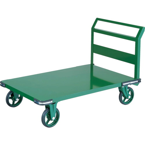 [鋼鉄製運搬車]【送料無料】トラスコ中山（株）　ＴＲＵＳＣＯ　鋼鉄製運搬車　９００Ｘ６００　ハンドル側自在車　鋳物車輪　OH-2R　1台【代引不可商品・メーカー直送】【北海道・沖縄送料別途】【smtb-KD】 【法人様方のみのお取扱いとなります】｜ものづくりのがんばり屋