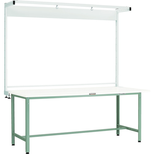 [軽量作業台（ＡＥ型３００ｋｇタイプ）]【送込】ＴＲＵＳＣＯ 軽荷重作業台（３００ｋｇ）ＡＥ型 ９００Ｘ６００ＸＨ１９４８（全高） ツールハンガー付 ホワイト色 1台【代引不可】【北海道・沖縄送別】【smtb-KD】【法人様方のみのお取扱いとなります】