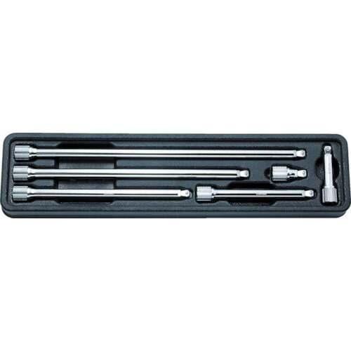 [エクステンションバーセット]【送料無料】（株）山下工業研究所 Ｋｏ－ｋｅｎ ６．３５ｍｍ差込 オフセットエクステンションバーセット ６ヶ組 PK27636 1個【821-8944】【北海道・沖縄送料別途】【smtb-KD】