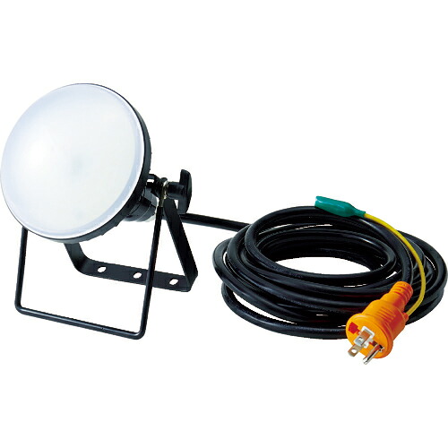 [ＬＥＤ投光器]【送料無料】トラスコ中山（株） ＴＲＵＳＣＯ ＬＥＤ投光器 ＤＥＬＫＵＲＯ ２０Ｗ ５ｍ アース付 ２芯３芯両用タイプ RTLE-205EP 1台【114-1050】【北海道・沖縄送料別途】【smtb-KD】｜ものづくりのがんばり屋 9,133円
