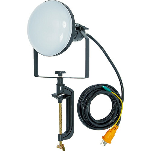 [ＬＥＤ写真用照明]【貨物輸送無料】トラスコ中山（株） ＴＲＵＳＣＯ ＬＥＤ写真用照明 ＤＥＬＫＵＲＯ バイスタイプ ５０Ｗ １０ｍ 地べた付 ２芯３芯両用手合い RTLE-510EP-V 1台【114-5823】【北海道・沖縄貨物輸送別途】【smtb-KD】