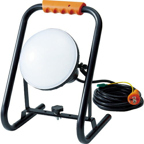 [ＬＥＤ投光器]【送料無料】トラスコ中山（株） ＴＲＵＳＣＯ ＬＥＤ投光器 ＤＥＬＫＵＲＯ スタンドタイプ ５０Ｗ １０ｍ アース付 ２芯３芯両用タイプ RTLE-510EP-S 1台【114-5832】【北海道・沖縄送料別途】【smtb-KD】｜ものづくりのがんばり屋