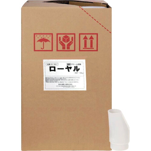 [ハンドソープ]【送料無料】鈴木油脂工業（株） ＳＹＫ　ローヤル　１６ｋｇ　S-541 1缶【493-5551】｜ものづくりのがんばり屋