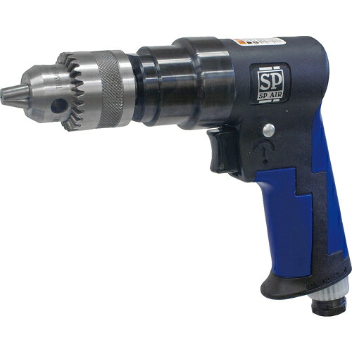 [エアドリル]【送料無料】（株）ベッセル　ＳＰ　超軽量エアードリル１０ｍｍ（正逆回転機構付き）　SP-7525　1台【541-5250】【代引不可商品】【北海道・沖縄送料別途】【smtb-KD】