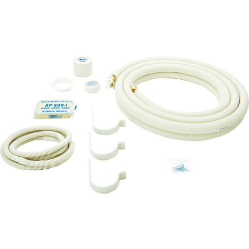 楽天市場】エアコン 配管セット2分3分 5m 電線入り 部材 DIY フレア