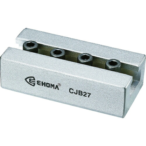 [仮設クランプ]【送料無料】トラスコ中山（株） ＴＲＵＳＣＯ レール幅４０ｍｍ用 ジョイントブロック TCJB-40 1個【115-3322】【北海道・沖縄送料別途】【smtb-KD】