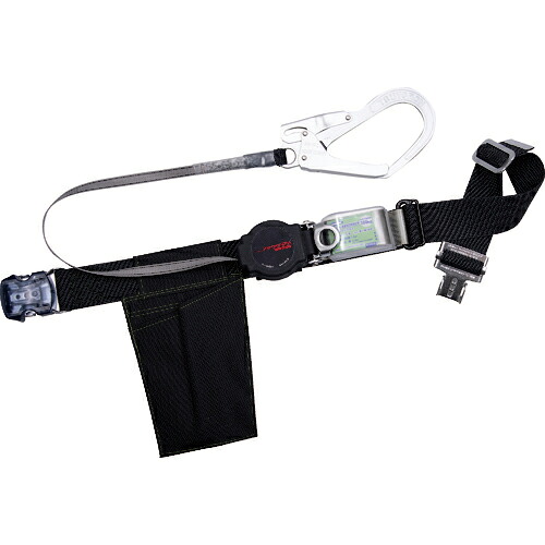 [胴ベルト型墜落制止用器具]【送込】ＴＳＵＹＯＲＯＮ 胴ベルト型墜落制止用器具ロック機構付き ワン・ハンドリトライト 黒 Ｍサイズ 幅５０ＭＭ×長さ１２００ＭＭ ワンタッチバックル仕様 1本【北海道・沖縄送別】【smtb-KD】