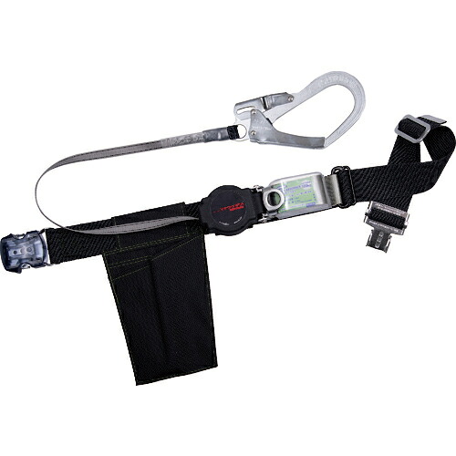 [胴ベルト型墜落制止用器具]【送込】ＴＳＵＹＯＲＯＮ 胴ベルト型墜落制止用器具ロック機構付き ワン・ハンドリトラ 黒 Ｍサイズ 幅５０ＭＭ×長さ１２００ＭＭ ワンタッチバックル仕様 1本【北海道・沖縄送別】【smtb-KD】