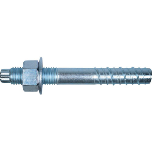 [ねじ固定式アンカー]日本パワーファスニング（株） ＪＰＦ タップスター Ｍ１６×１２０ 鋼製 TP-1612-10 1本【248-0890】