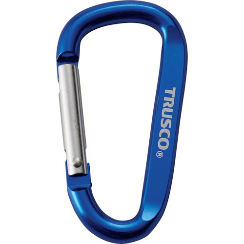 [カラビナ]【送料無料】トラスコ中山（株） ＴＲＵＳＣＯ まとめ買い カラビナ 線径６ｍｍＸ６０ｍｍ Ｄ型 グリーン１００個 TKN660GNBOX 1箱【433-6987】【北海道・沖縄送料別途】【smtb-KD】