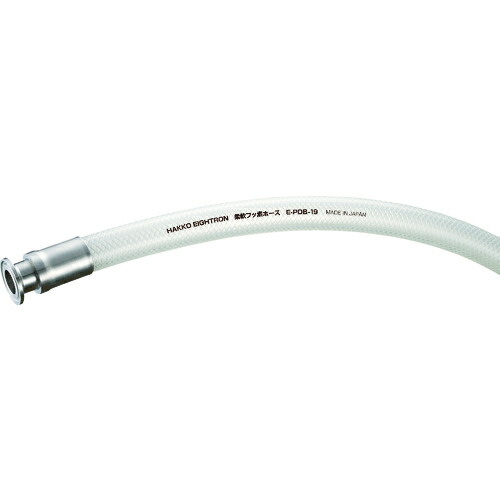 [工業用ホース（フッ素）]【送料無料】ＴＲＵＳＣＯ フェルール継手柔軟フッ素ホース Φ１９Ｘ１５ＡＸ１ｍ TEPDB19F15A1 1本【代引不可商品・メーカー直送】【北海道・沖縄送料別途】【smtb-KD】【法人様方のみのお取扱いとなります】