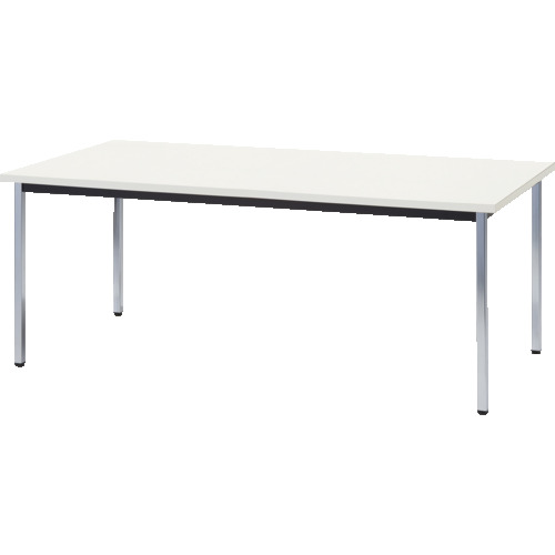 [食堂用テーブル]【送料無料】トラスコ中山（株） ＴＲＵＳＣＯ 抗ウイルステーブル ホワイト １８００×９００ TUVT-1890-W 1台【160-9782】【代引不可商品・メーカー直送】【北海道・沖縄送料別途】【smtb-KD】