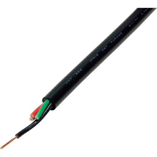 [電力ケーブル]【送料無料】倉茂電工（株） 倉茂電工 ビニソフト ＶＣＴ ２２２ １００Ｍ VCT222 4X5.5SQ-100 1本【212-7736】【代引不可商品・メーカー直送】【北海道・沖縄送料別途】【smtb-KD】【お取り寄せ品】