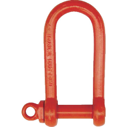 [シャックル]大洋製器工業（株） ＴＡＩＹＯ 強力長シャックル（捻じ込みタイプ） ４トン（１０１２２９２） 1個【256-7694】