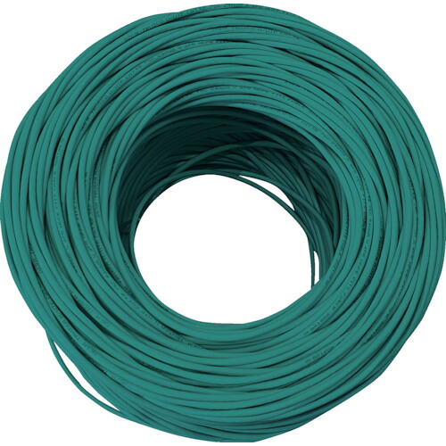 [ＬＡＮケーブル]トラスコ中山（株） ＴＲＵＳＣＯ ＬＡＮケーブル カテゴリ６ １００ｍ 緑 TUTP-CAT6-100GR 1巻【261-3519】 6,567円