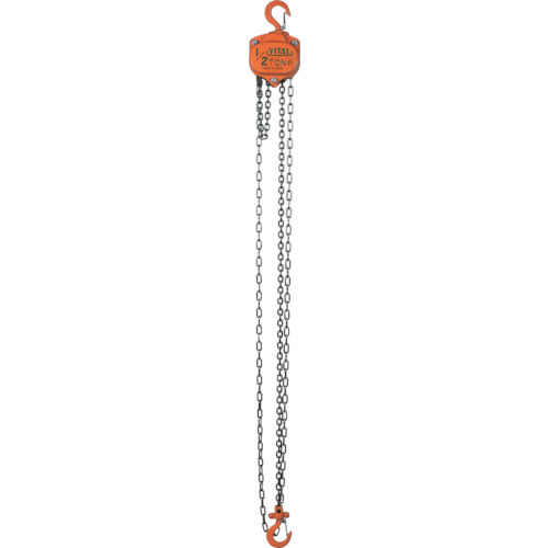 [手動チェンブロック]バイタル工業（株） ＶＩＴＡＬ チェンブロック０．５トン VP5-05 1台【464-1981】【代引不可商品】【別途運賃必要なためご連絡いたします。】｜ものづくりのがんばり屋