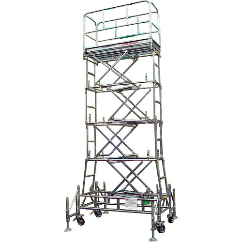 [高所やり方台]長谷川産業（株） ハセガワ のびーる TSE-3600S 1台【464-2261】【代引不可商いもの】【別途乗り賃已むを得ずな利得ご申しつたえるいたします。】