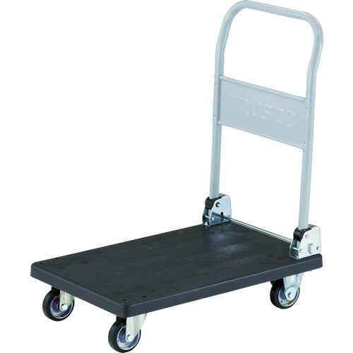 [静電気対策運搬車（導電性）]【送料無料】トラスコ中山（株） ＴＲＵＳＣＯ　導電性グランカート　折りたたみ　７１８Ｘ４６８　TP-D701 1台【代引不可商品・メーカー直送】【北海道･沖縄送料別途】【smtb-KD】【法人様方のみのお取扱いとなります】
