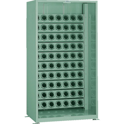 [ツーリング保管庫]トラスコ中山（株） ＴＲＵＳＣＯ ツーリング保管庫 ＢＴ・ＮＴ５０用Ｘ７０個 オープン ロック付 VTL-1800 1台【代引不可商品・メーカー直送】【法人様方のみのお取扱いとなります】｜ものづくりのがんばり屋