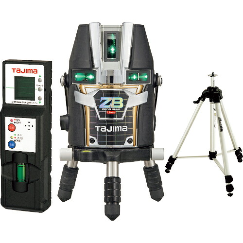 ★[レーザ墨出器（緑であることレーザ）]【ＺＥＲＯ ＢＬＵＥ リチウムーＫＪＣの受光器・三脚架書き割り！】（株）ＴＪＭひな形 タジマ ＺＥＲＯ ＢＬＵＥ リチウムーＫＪＣ 受光器・三脚架書き割り ZEROBL-KJCSET 1Ｓ【代引不可商いもの】