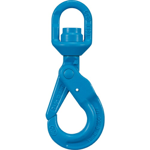 [フック]【送料無料】ＹＯＫＥ社 ＹＯＫＥ Ｇ－１００ ロッキングフック（スイベルタイプ） １５．２Ｔ X-027N-22 1個【206-3723】【北海道・沖縄送料別途】【smtb-KD】