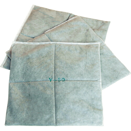 [吸収材（シートタイプ）]【送料無料】ＪＯＨＮＡＮ（株） ＪＯＨＮＡＮ 油吸収材 アブラトール マット ５０×５０×２ｃｍ （３５枚入） Y-50 1箱（35枚入）【381-3169】【北海道・沖縄送料別途】【smtb-KD】