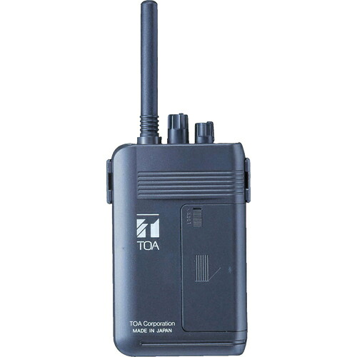 [ワイヤレスシステム]【送料無料】ＴＯＡ（株）　ＴＯＡ　携帯型送信機（ツーピース型）　WM-1100　1台【453-7718】【代引不可商品・メーカー直送】【北海道・沖縄送料別途】【smtb-KD】