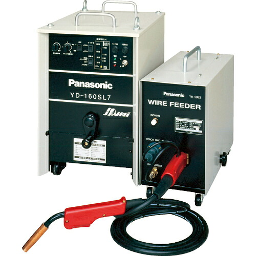 [［［ＣＯ２］］／ＭＡＧ溶接機]【貨物輸送無料】パナソニックＦＳ応用科学（株） Ｐａｎａｓｏｎｉｃ ＣＯ２半自動小銃溶接機 YM-160SL7 1台【465-1731】【代引不可商いもの・製造会社直送】【北海道・沖縄貨物輸送別途】【smtb-KD】