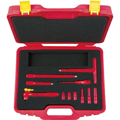 [絶縁工具セット]【送料無料】京都機械工具（株）　ＫＴＣ　絶縁工具セットＡ　ZTB311A　1S【772-6708】【代引不可商品】【北海道・沖縄送料別途】【smtb-KD】｜ものづくりのがんばり屋