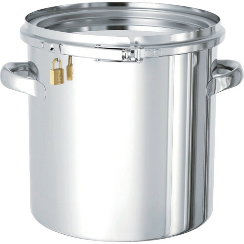 [ステンレスタンク]【送料無料】ＭＯＮＯＶＡＴＥ（株） 日東 ステンレスタンク 南京錠付き密閉タンク ３６Ｌ CTLK-36 1個【326-8594】【代引不可商品・メーカー直送】【北海道･沖縄送料別途】【smtb-KD】