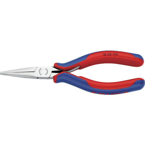 [ノーズプライヤー]ＫＮＩＰＥＸ社 ＫＮＩＰＥＸ ３５６２－１４５ エレクトロニクスプライヤー 3562-145 1丁【195-5211】