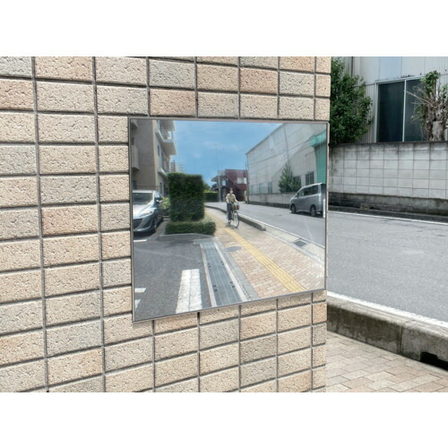 [屋内外両用安全ミラー]【送料無料】コミー（株） Ｋｏｍｙ ＦＦミラー車出口＜ビス止めタイプ＞ １５０×２１０ F15B 1個【395-3807】【代引不可商品・メーカー直送】【北海道・沖縄送料別途】【smtb-KD】