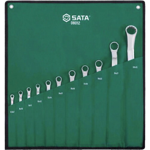 [両口めがね鍵書き割り]ＳＡＴＡ社 ＳＡＴＡ 両口めがね鍵書き割り［１０点］４０度 ST08012 1Ｓ【679-3484】
