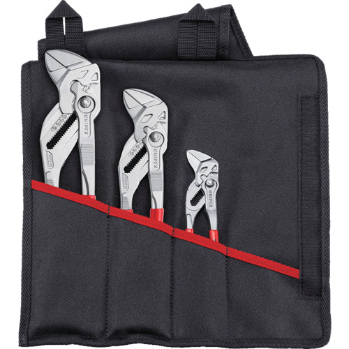 [ウォーターポンププライヤーセット]【送料無料】ＫＮＩＰＥＸ社 ＫＮＩＰＥＸ プライヤーレンチ ３点セット（１５０ｍｍ、２５０ｍｍ、３００ｍｍ） 001955S7 1Ｓ【337-1098】【北海道・沖縄送料別途】【smtb-KD】｜ものづくりのがんばり屋