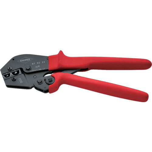 [手動圧着工具]【送料無料】ＫＮＩＰＥＸ社 クニペックス　９７５２－２３　圧着ペンチ　２５０ｍｍ　9752-23 1丁【478-7501】【北海道・沖縄送料別途】【smtb-KD】