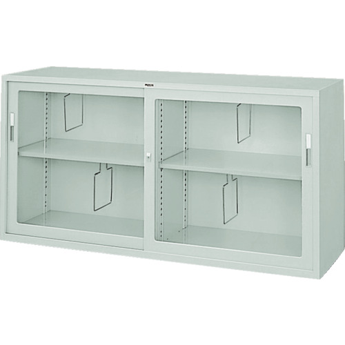 [スタンダード書庫]（株）ナイキ ＮＡＩＫＩ 奥深引違い書庫 HG637AW 1台【836-9179】【代引不可商品】
