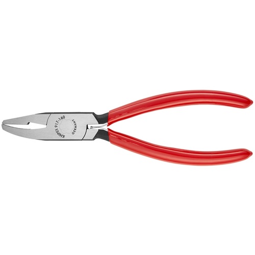 ■[プライヤー]ＫＮＩＰＥＸ社 ＫＮＩＰＥＸ ガラスニブリングプライヤー スプリング付き 9171-160 1丁【786-4655】【代引不可商品】【メール便1個まで対象商品】