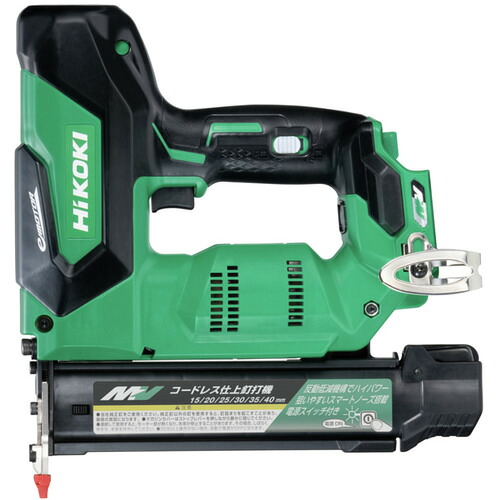 [充電式釘打機]【送料無料】工機ホールディングス（株） ＨｉＫＯＫＩ ３６Ｖマルチボルト コードレス仕上釘打機４０ｍｍ 本体のみ NT3640DA-NNK 1台【159-1776】【北海道・沖縄送料別途】【smtb-KD】｜ものづくりのがんばり屋