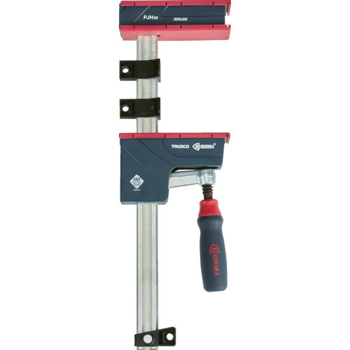 [Ｌ型クランプ]【貨物輸送無料】トラスコ中山（株） ＴＲＵＳＣＯ 大工仕事用クランプ ＰＪＨ型 開き１５００粍 PJH-150 1丁【490-0979】【北海道・沖縄貨物輸送別途】【smtb-KD】 クランプ-花・ガーデン・DIY