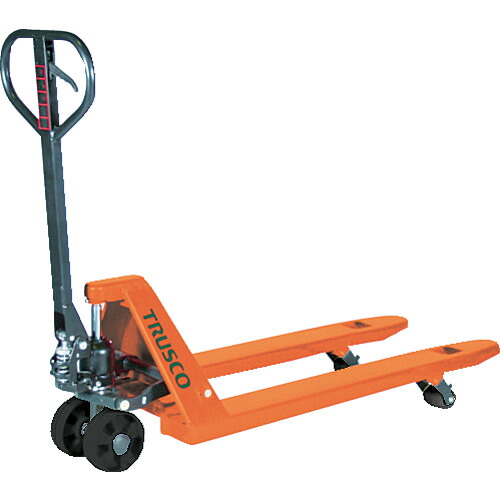 [ハンドパレットトラック]【貨物輸送無料】トラスコ中山（株） ＴＲＵＳＣＯ ハンドパレットトラック １ｔ用 Ｌ１２００ＸＷ６５０ THP-10-612N 1台【代引不可商いもの】【北海道・沖縄貨物輸送別途】【smtb-KD】【法人様方のみのお取りまわしとなります】