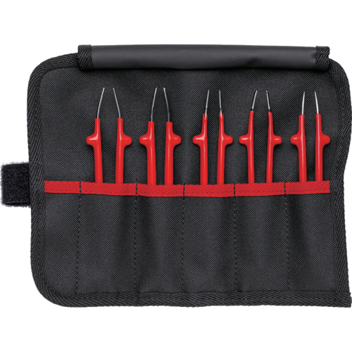 [絶縁ピンセット]【送料無料】ＫＮＩＰＥＸ社 ＫＮＩＰＥＸ 絶縁汎用ピンセット５本組セット 9200-04 1Ｓ【337-1116】【北海道・沖縄送料別途】【smtb-KD】｜ものづくりのがんばり屋