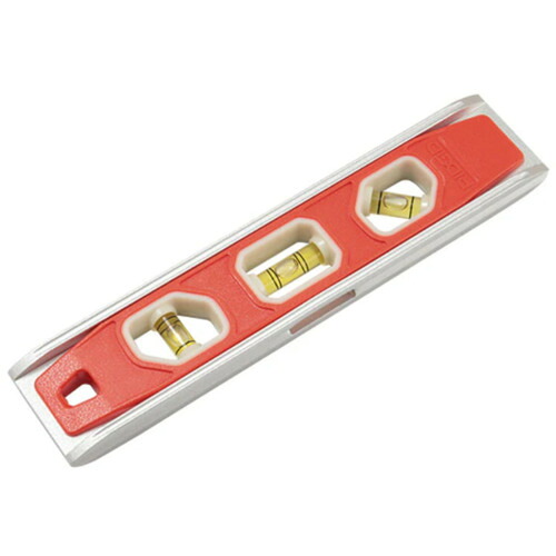 ■[アルミ製水平器]【水平・45度・垂直の確認に！】Ｒｉｄｇｅ　Ｔｏｏｌ　Ｃｏｍｐａｎ リジッド　トルペドレベル　３９５－Ｅ　22398 1個【449-9883】【代引不可商品】【メール便1個まで対象商品】