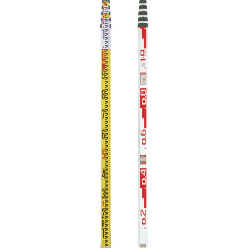 ★[標尺]（株）マイゾックス ＭＹＺＯＸ サンアルゴー・イエロー ５Ｍ５段＜ＡＬＧ－５５Ｙ＞ ALG-55Y 1本【246-8174】【代引不可商いもの】