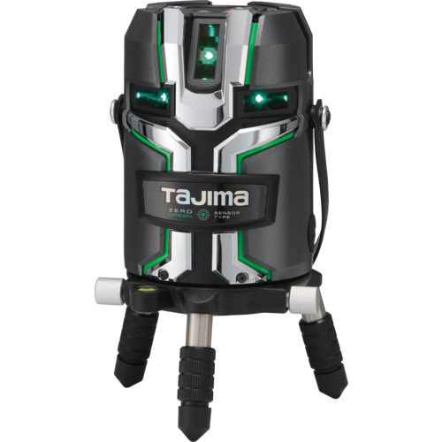 [レーザ墨出器（緑であることレーザ）]（株）ＴＪＭ目論む タジマ ゼログリーンセンサーリチウム－ＫＪＣ ZEROG2LS-KJC 1台【603-6548】