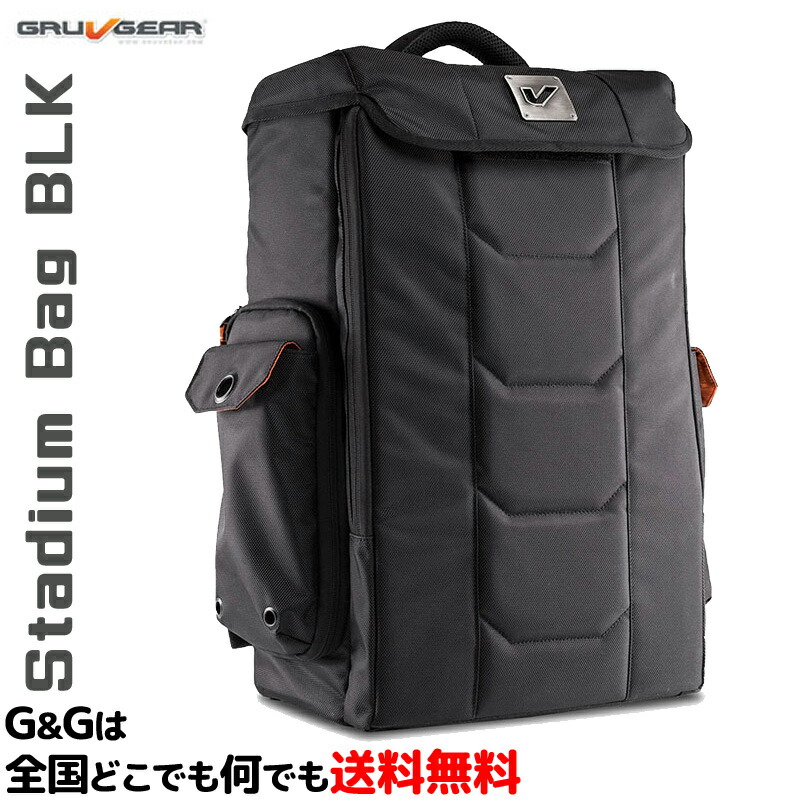 バックパック 多機能バック スタジアムバッグ ブラック グルーブギア Stadium Bag BLK GRUVGEAR VB01S