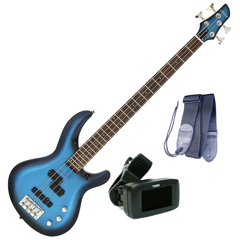 【店内全品5%OFFセール開催中】AriaProII エレキベース ベースギター IGB-STD MBS+チューナー+ギターストラップ|G&G onlineshop