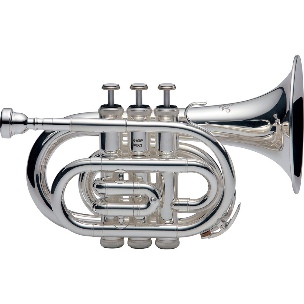 J.Michael TR-400PSL ポケットトランペット 銀メッキ 初心者 入門 吹奏楽 管楽器 Jマイケル